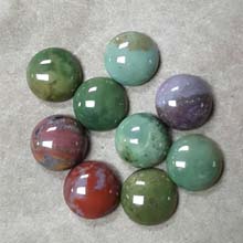 14MM ROUND CABOCHON FANCY JASPER(8PCS/BAG)